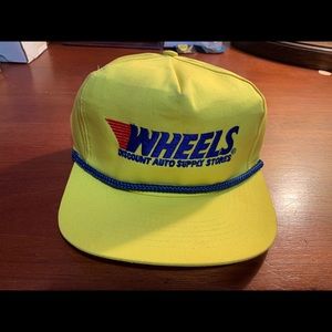 Vintage Wheels Discount Auto Supply Store Hat